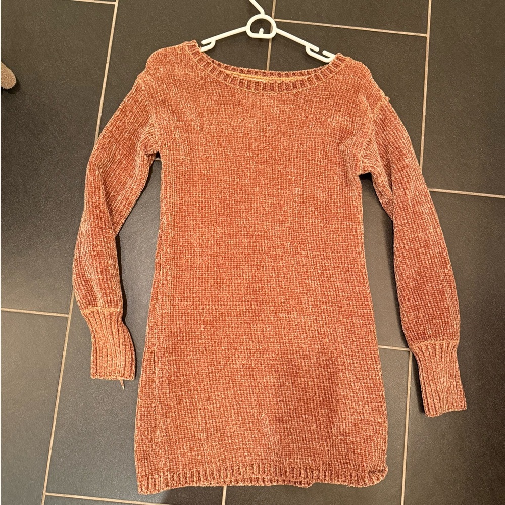 Lovers + Friends Gold Chenille Dress XS